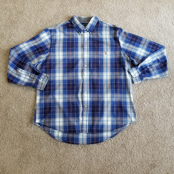 U.S. Polo Assn. Other - XL U.S. Polo Assn. Plaid Long Sleeved Button Down